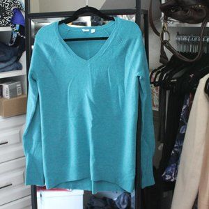 GAP Teal V-Neck Sweater, Sz. S